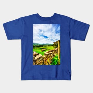 The Yorkshire Dales National Park Haylands Bridge Sign Kids T-Shirt